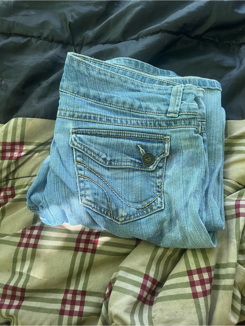 jeanstar Light Blue Bootcut Jeans with Flap Pocket